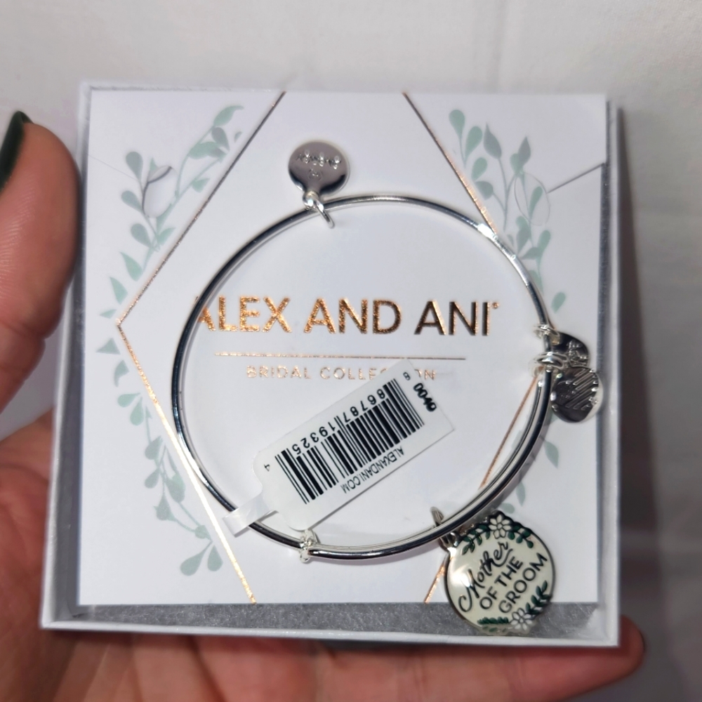 Alex and Ani mother of the groom brangle bracelet
